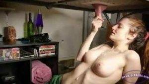 Tiktok porn I got a huge cumshot while testing out my new milking table on girlzfan.com