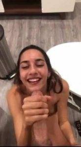 Tiktok porn The Load Brings A Smile To Her Face on girlzfan.com