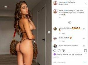 Leak Tiktok Porn Violet Summers Blowjob Her Photographer Nude Porn Video on girlzfan.com