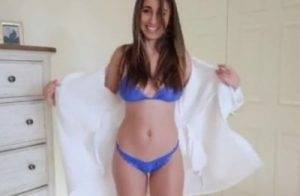 Christina khalil sexy bikini try on on girlzfan.com