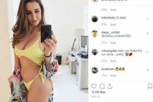 Christina Khalil Sexy Shower Patreon NSFW Leaked Youtuber on girlzfan.com