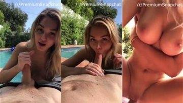 Heidi Grey Snapchat Fucking By the Pool Leaked Video on www.girlzfan.com