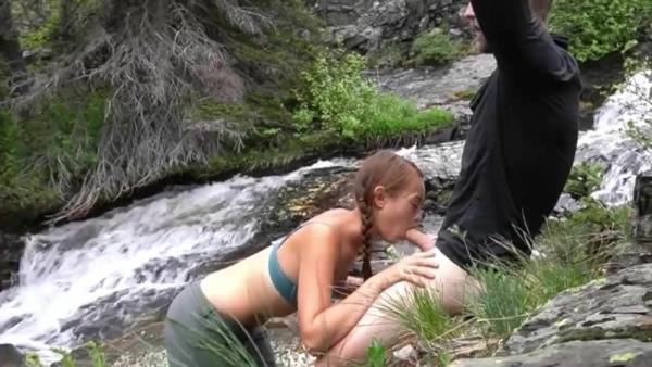 Amazing outside fuck in nature with the view1 3 on girlzfan.com