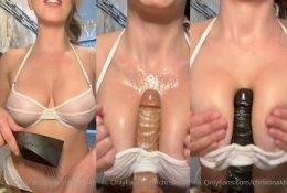 Christina Khalil Nude Shower Titty Fuck Video Leaked on girlzfan.com