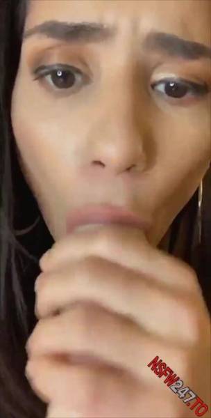 Tia Cyrus sloppy dildo blowjob snapchat premium xxx porn videos on girlzfan.com