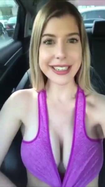 Andie Adams public parking pussy fingering in car snapchat premium xxx porn videos on www.girlzfan.com