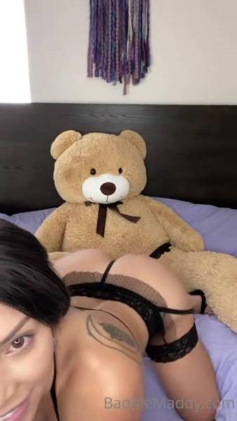 Maddy Belle Nude Teddy Bear Sex OnlyFans Video Leaked on www.girlzfan.com