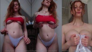 Imogen Lucie Nude Teasing Big Tits Video Leaked on girlzfan.com