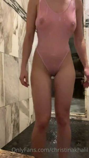Christina Khalil Nude March Onlyfans Livestream Leaked Part 2 - Usa on girlzfan.com
