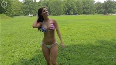 Erin Olash Nude Bikini Photoshoot Video Premium on www.girlzfan.com